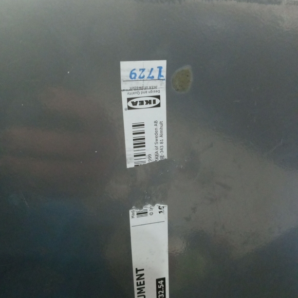 GORGEOUS NEW IKEA Filigree 10"x14" Waste Basket - Picture 3 of 5